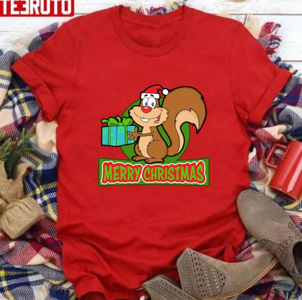 Squirrel Christmas 2023 Unisex Sweatshirt