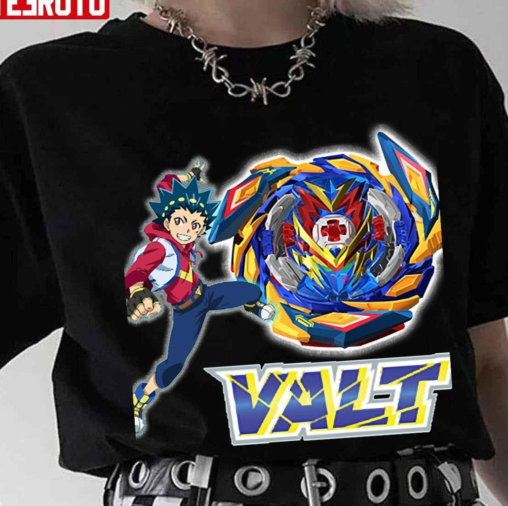 Surge Valt Aoi Anime Kids Beyblade Burst Unisex T-Shirt