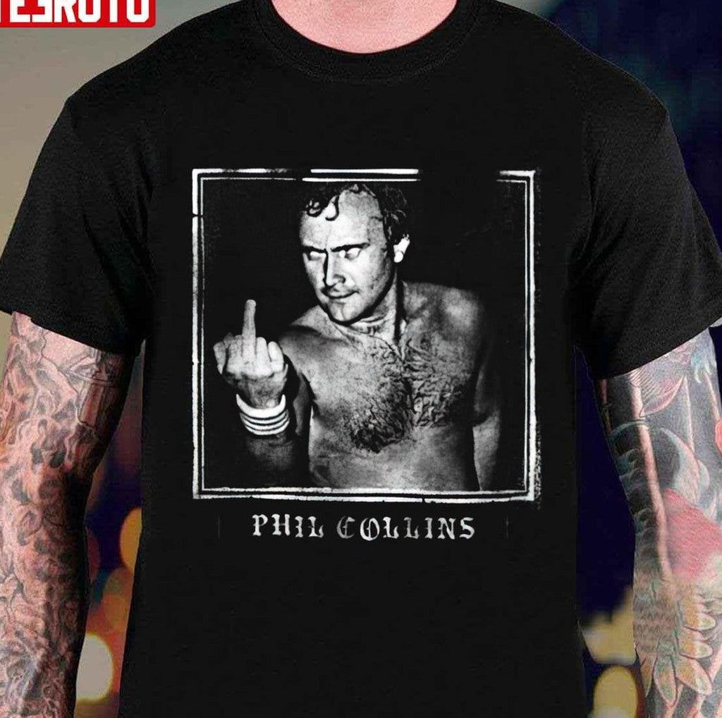 Phil Collins Middle Finger Unisex Sweatshirt