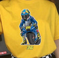 Animated Design Motorcycle Joan Mir Unisex T-Shirt