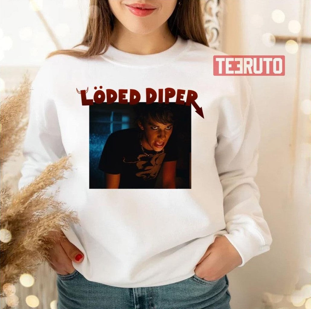 The Devil Face Loded Diper Rodrick Unisex Sweatshirt