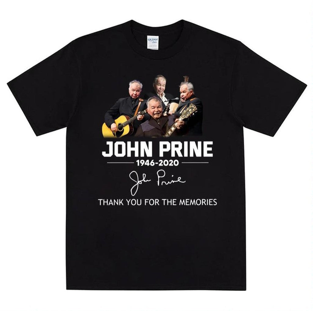 Thank You For The Memories John Prine 1946 2020 Signature Unisex T-Shirt