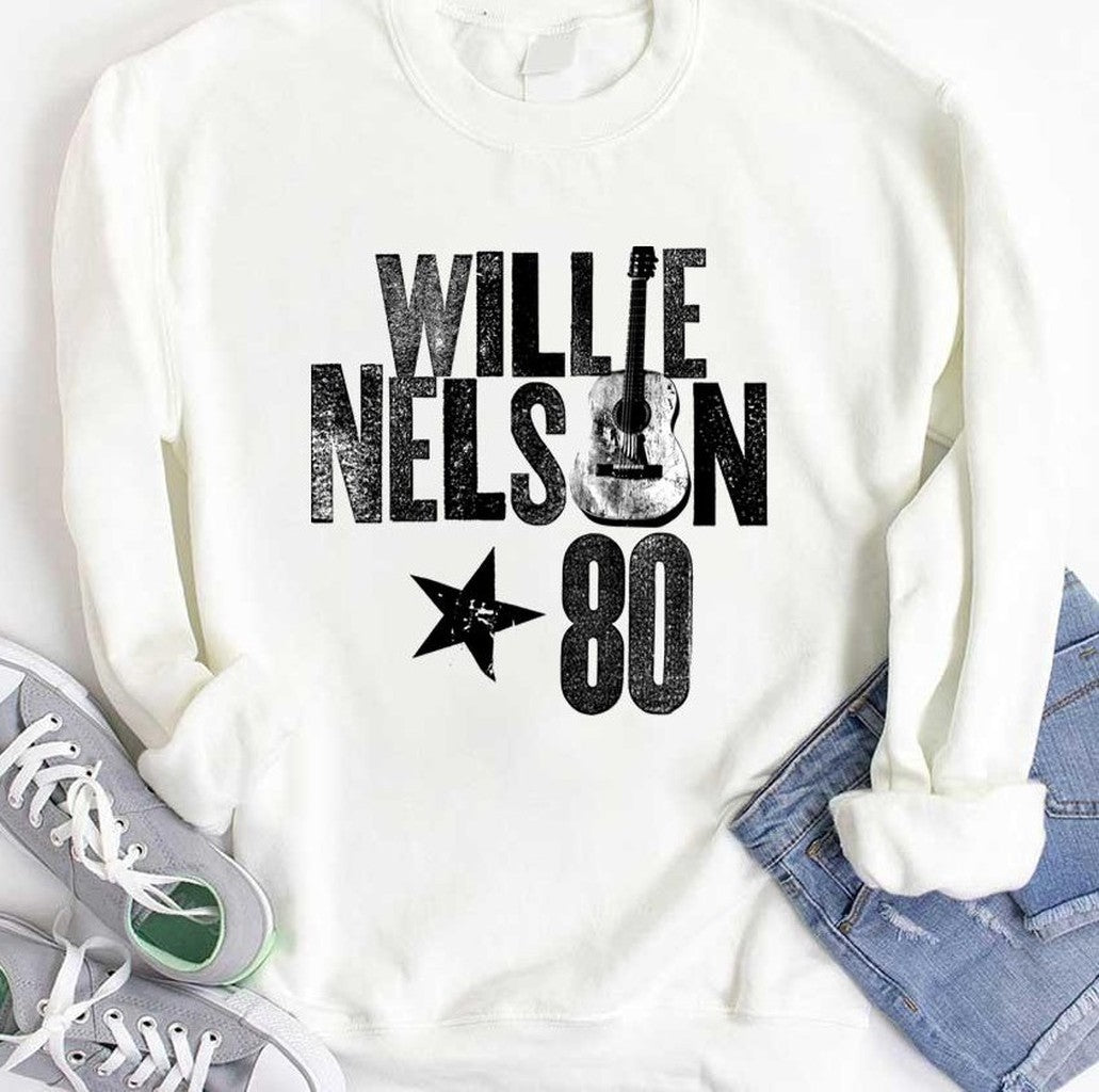 80s Willie Nelson Never Stops Teaching Unisex Hoodie