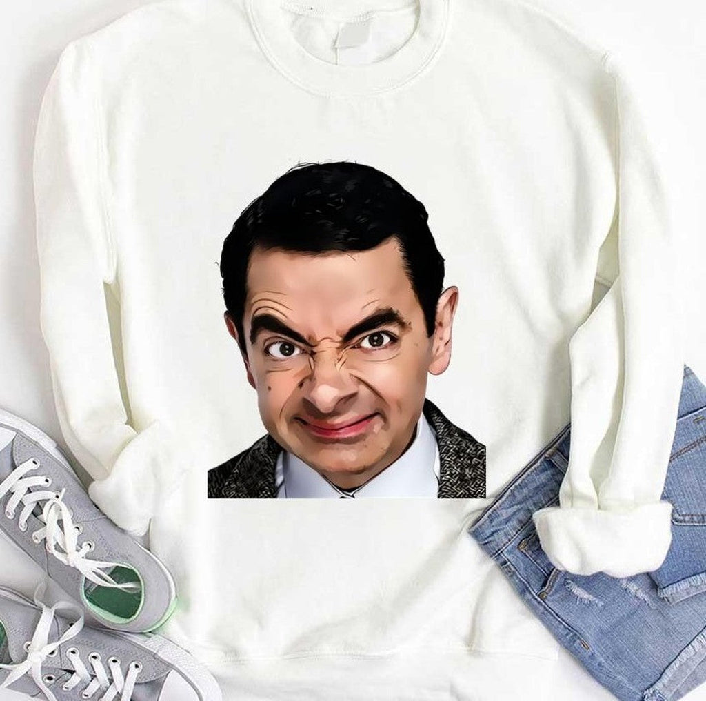Portrait Of Mr. Bean Design Unisex Hoodie