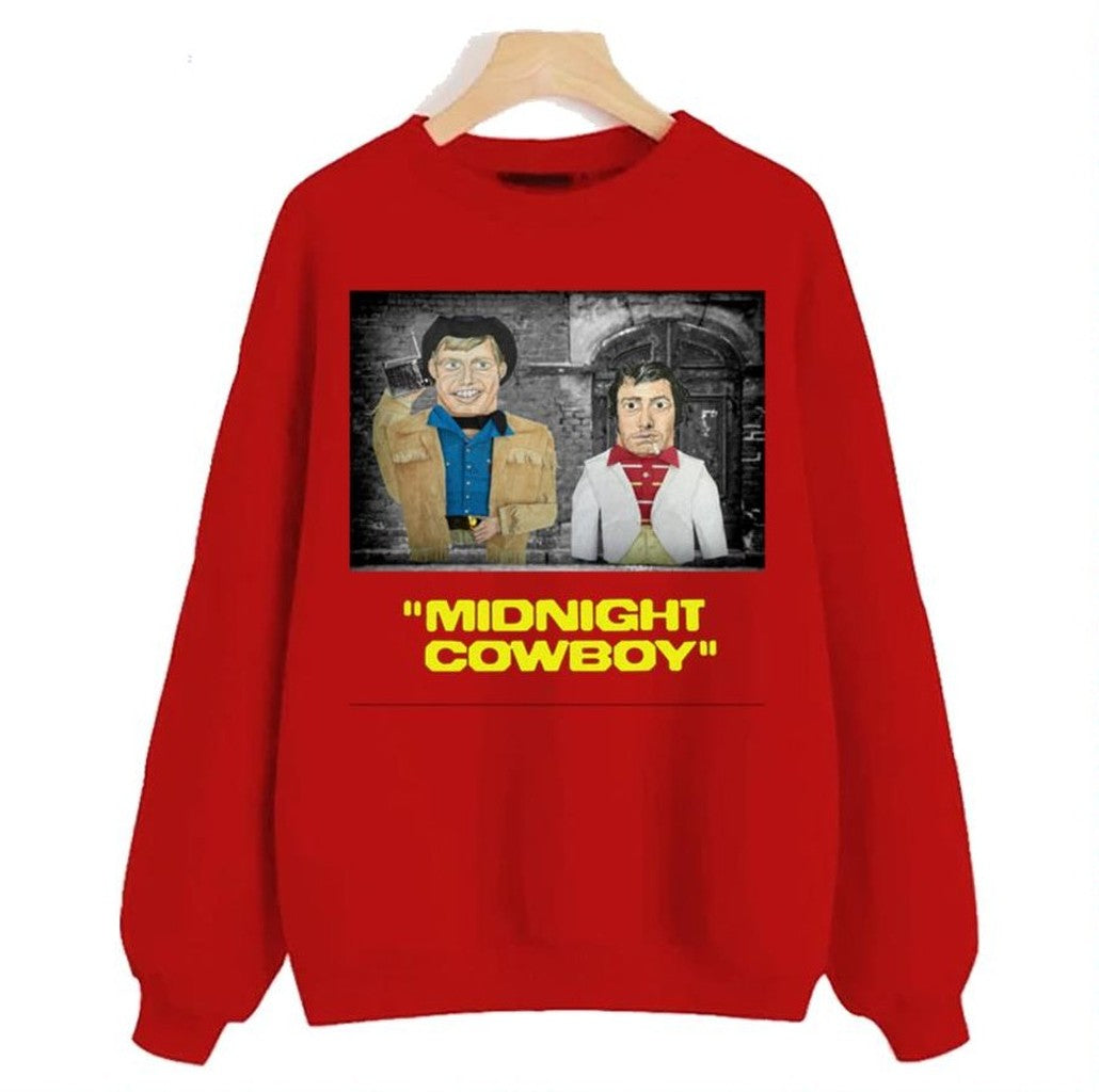 Origami Joe Buck &amp; Ratso Rizzo Color Midnight Cowboy Unisex Sweatshirt