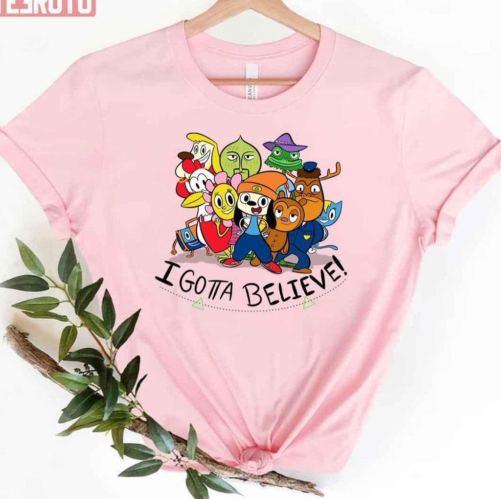 Parappa The Rapper I Gotta Believe Unisex T-shirt