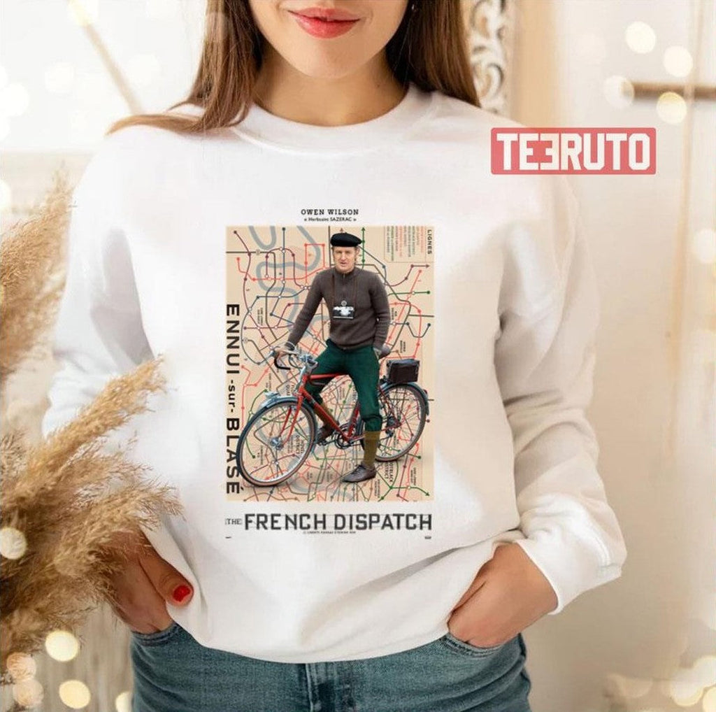 Bike Wilson In The French Dispatch Unisex Sweatshirt