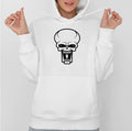 Screaming Skull Silhouette Unisex Hoodie