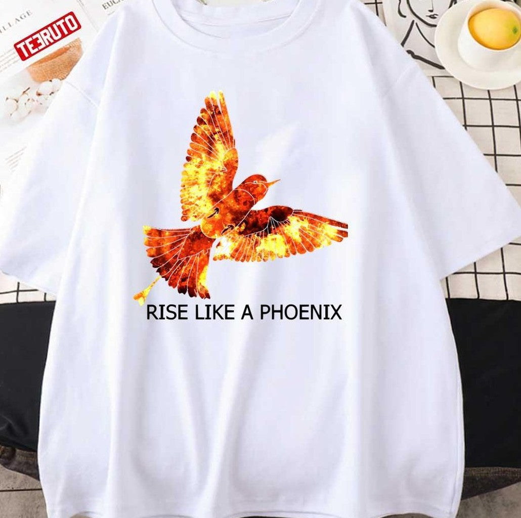 Quote Rise Like A Phoenix Unisex Sweatshirt