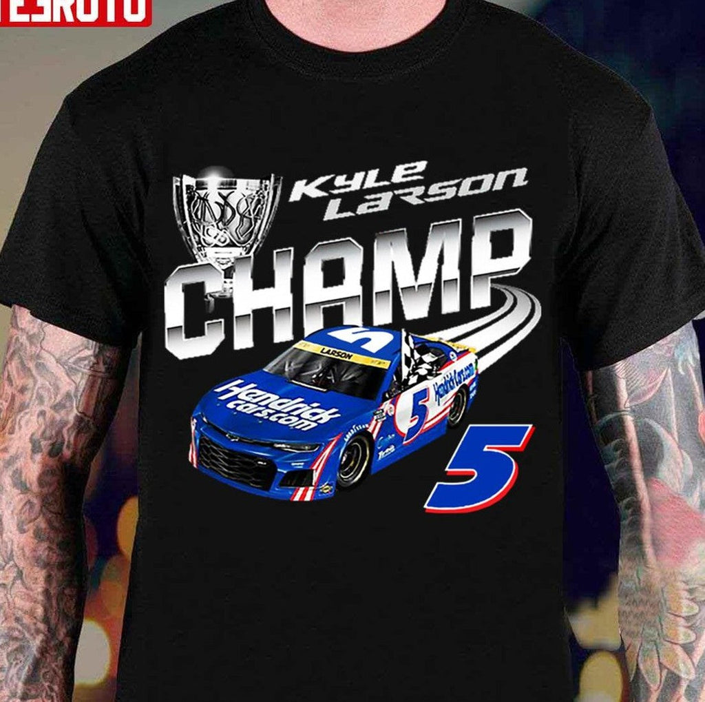 Racing Cup Number 5 Kyle Larson Unisex Hoodie
