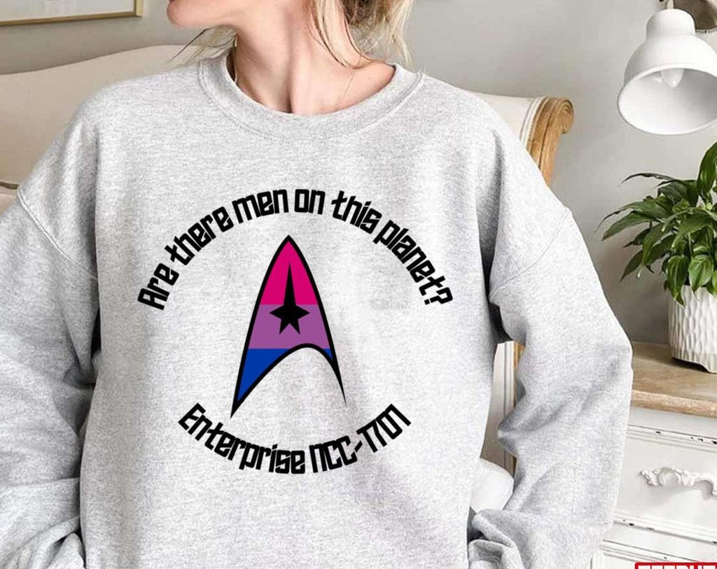 Starfleet Logo Lgbtq Pride Month Bi Unisex Sweatshirt