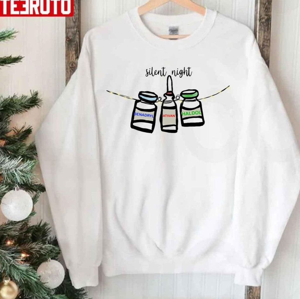 Nurses Silent Night Sweatshirt