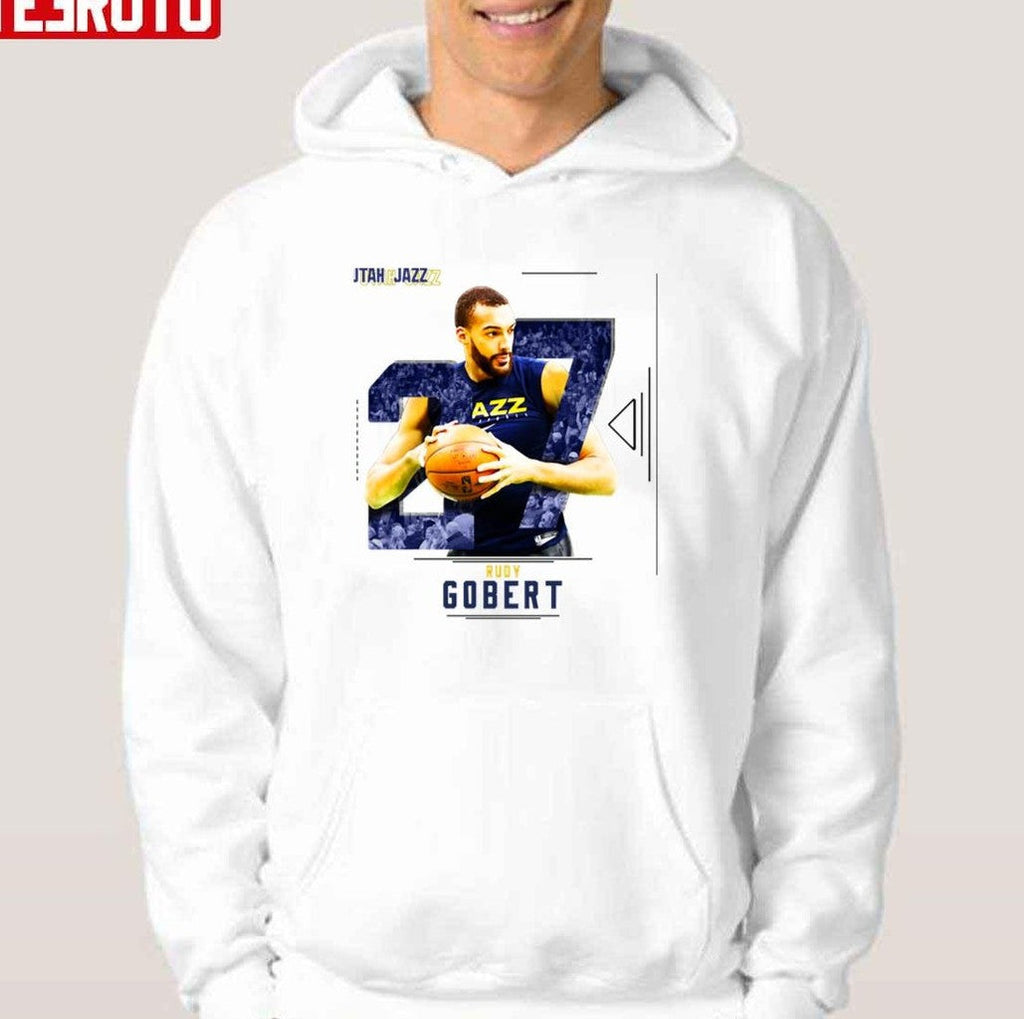 Rudy Gobert NBA Basketball Utah Jazz Design Unisex T-Shirt