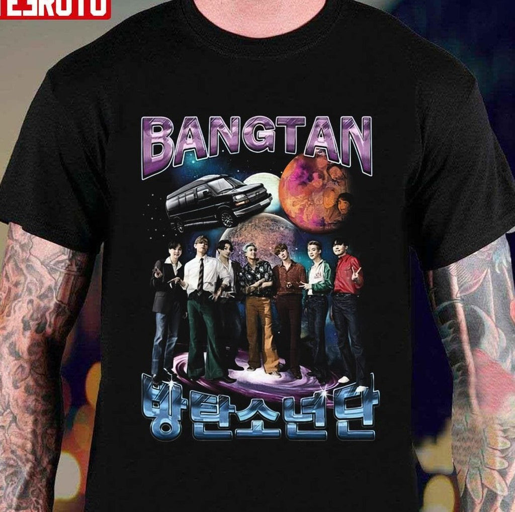 Bangtan Kpop Merc Jungkook Rap Monster Taehyung Unisex Sweatshirt