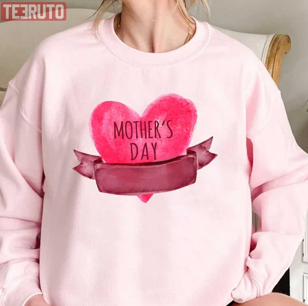 Mothers Day Heart Unisex Sweatshirt