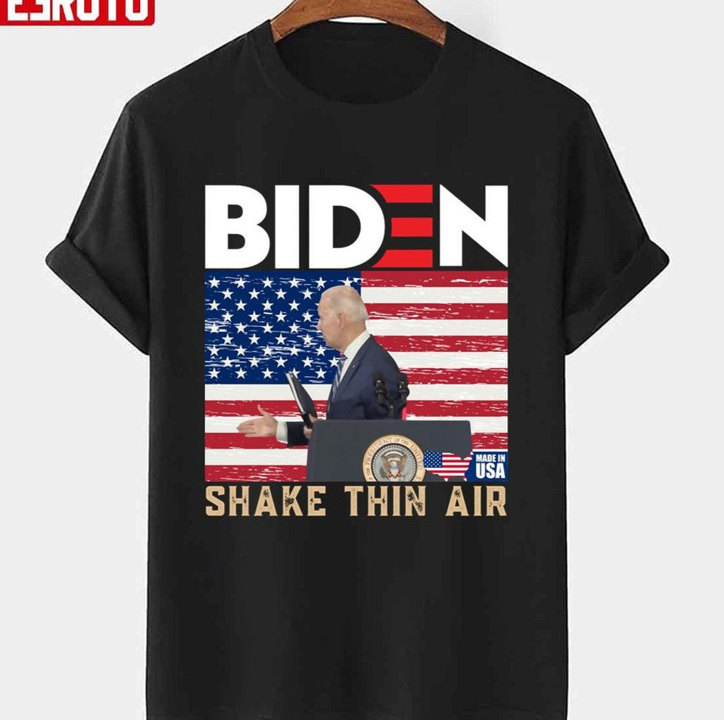 Biden Shakes Air Biden Shake Thin Air Unisex T-shirt