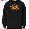 Skeletons Camping Is My Love Language Unisex Hoodie