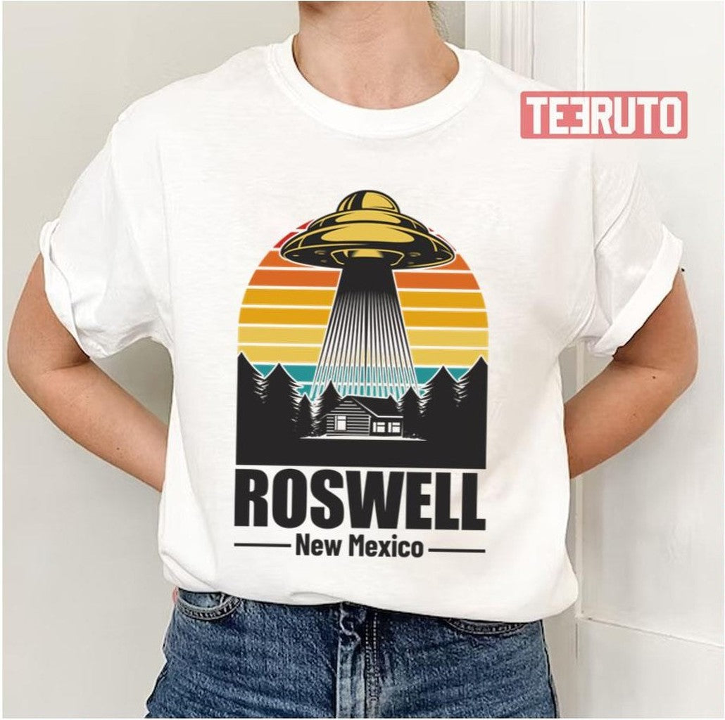 Roswell New Mexico Funny Alien Ufo Gift Unisex T-Shirt