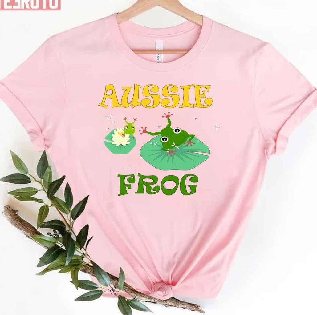 Aussie Frog Australian Tree Frog Let's Protect Our Frogshello Froggy Unisex T-Shirt