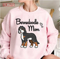 Bernedoodle Mom Dog Lovers Unisex Sweatshirt