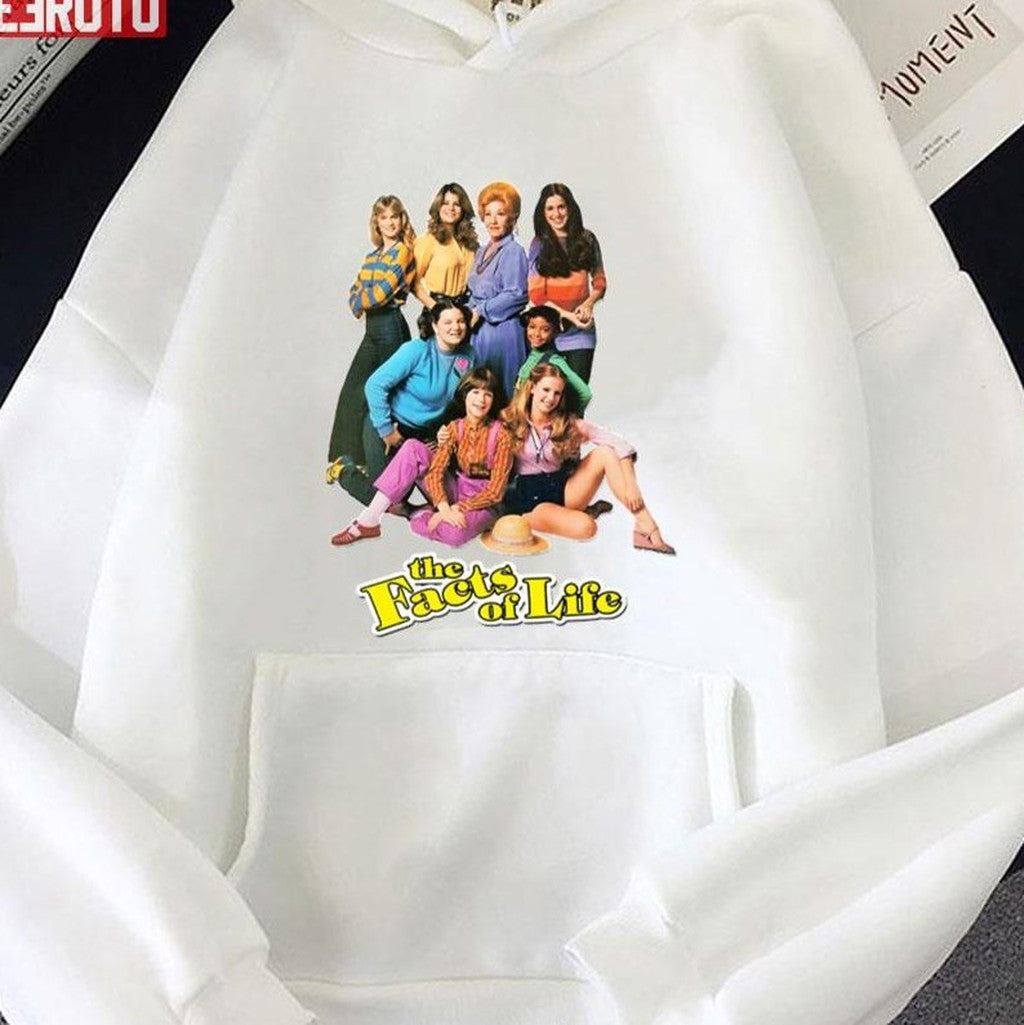 The Facts Of Life 80s Throwback Cast Tribute Retro Vintage Unisex T-shirt