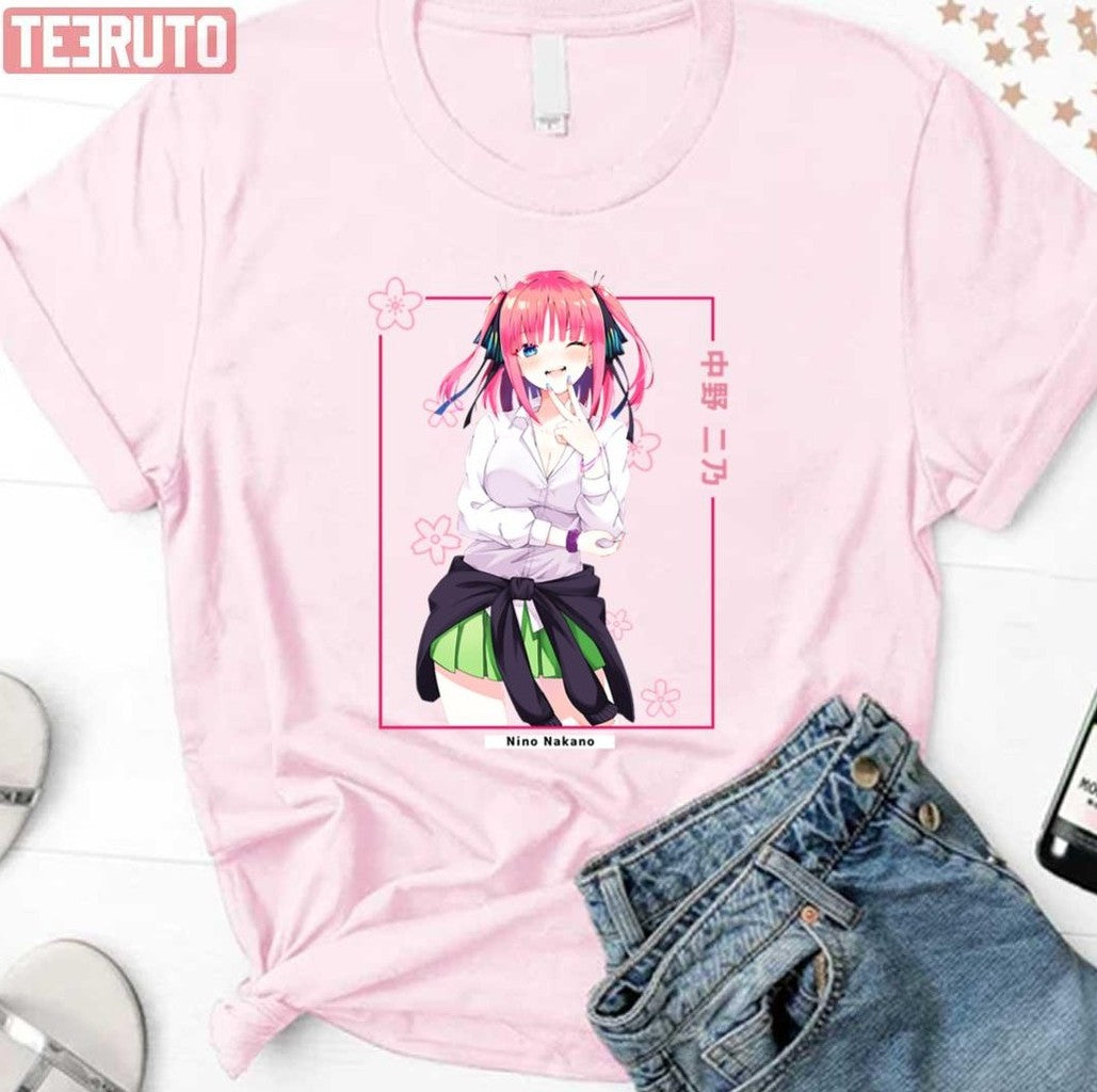 Pink Hair Nino Nakano The Quintessential Quintuplets Unisex Sweatshirt