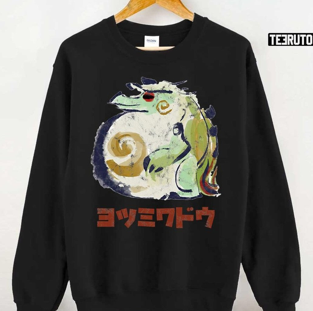 Tetranadon Kanji Icon Monster Hunter Rise Game Unisex T-Shirt