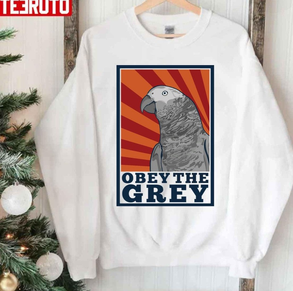Obey The Grey Christmas Unisex Sweatshirt