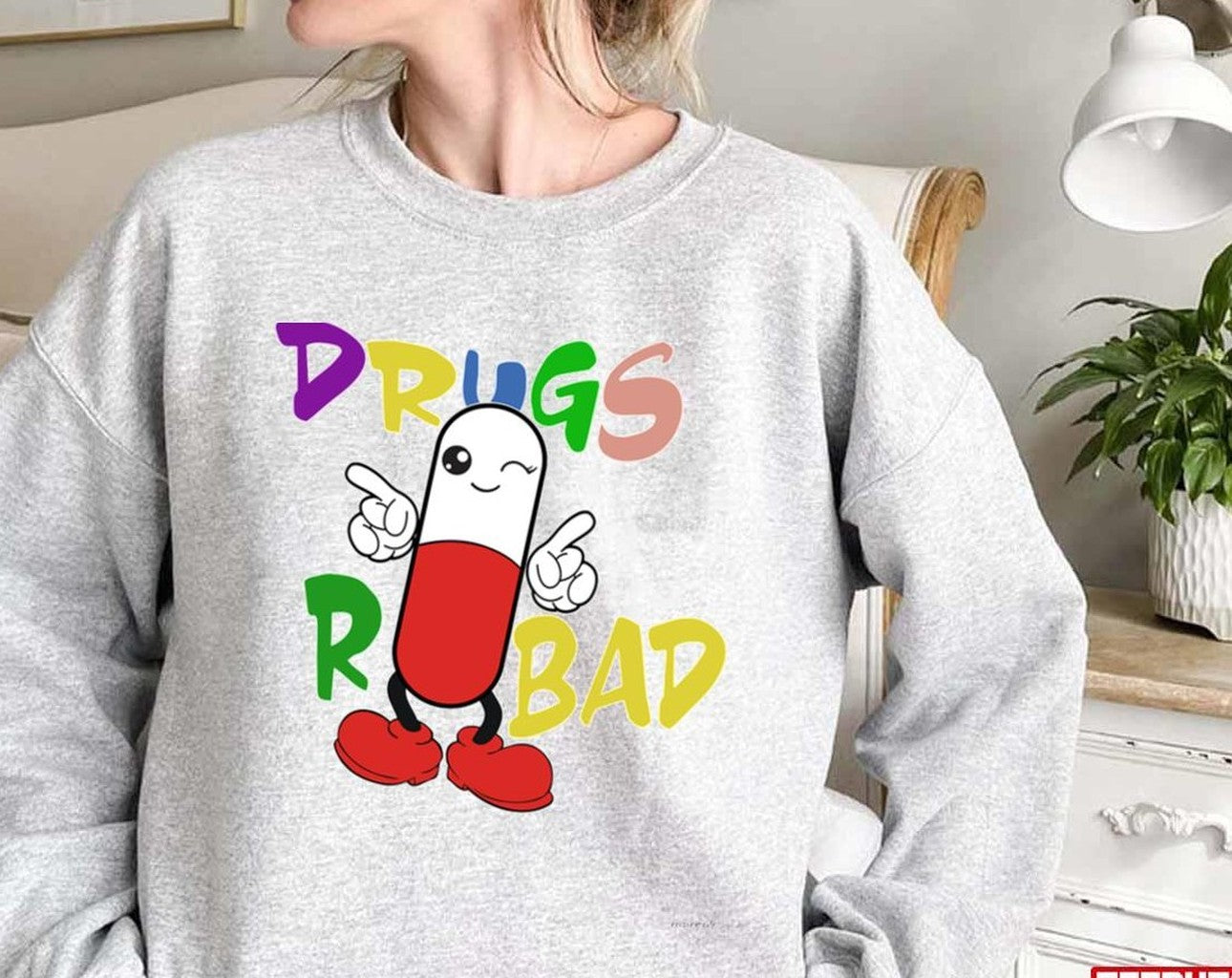 Pills Guy South Park Drugs Are Bad Unisex Sweatshirt