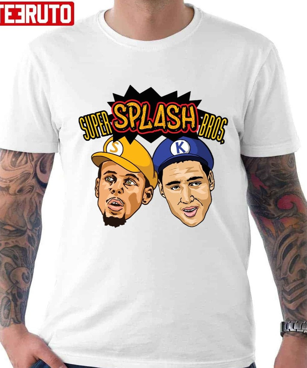 Steph Curry Klay Thompson Super Splash Bros Unisex T-Shirt