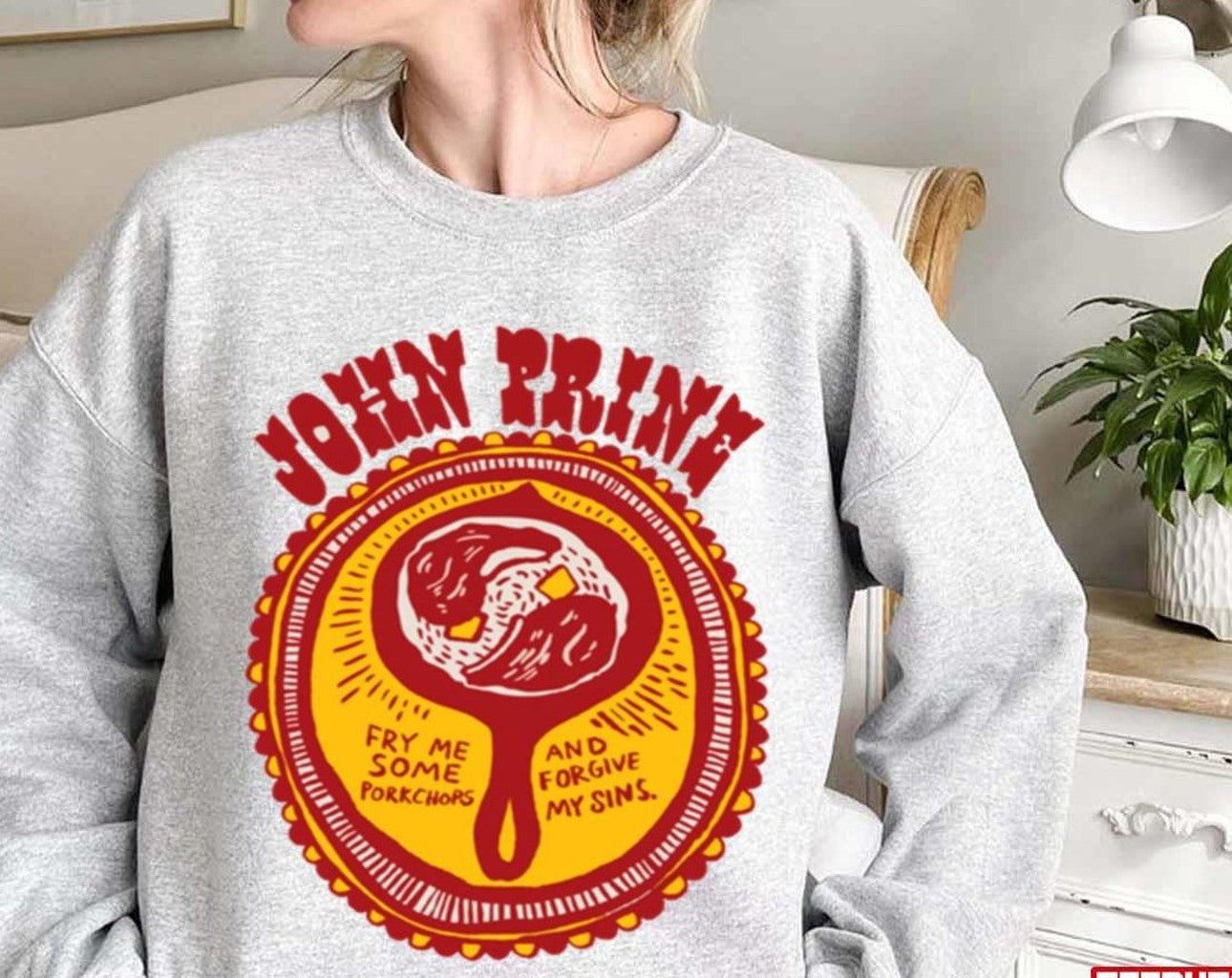 Angel From Montgomery John Prine Unisex Sweatshirt