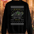 Sebastian Vettel Christmas Pixel Art Unisex Sweatshirt