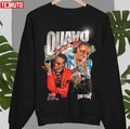 Quavo Huncho Rapper Collage Design Unisex Sweatshirt