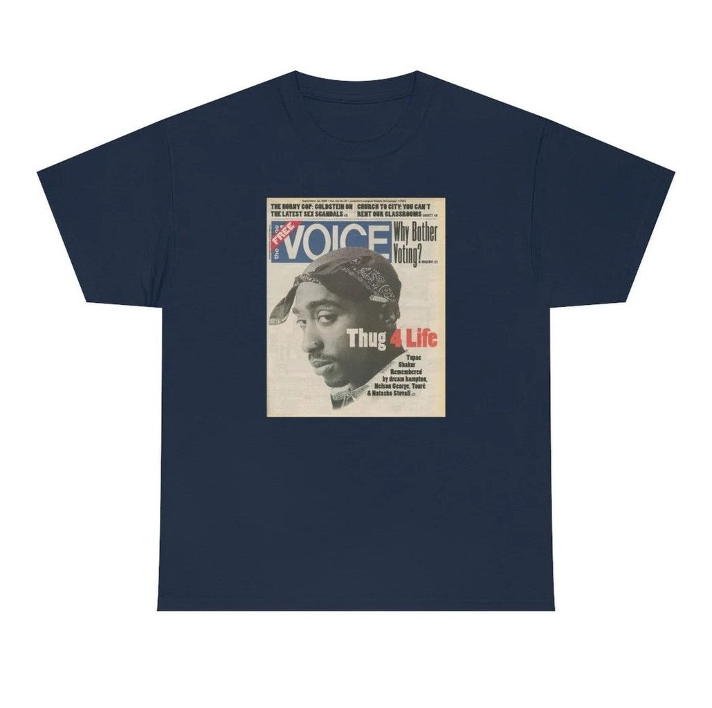 2pac Tupac 90's Hip Hop Thug 4 Life Retro Unisex T-shirt