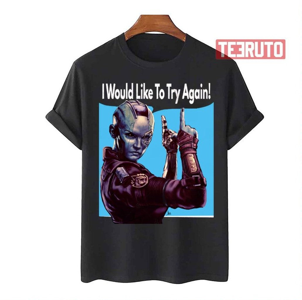 Nebula Can Do It Guardians Of The Galaxy Unisex T-Shirt