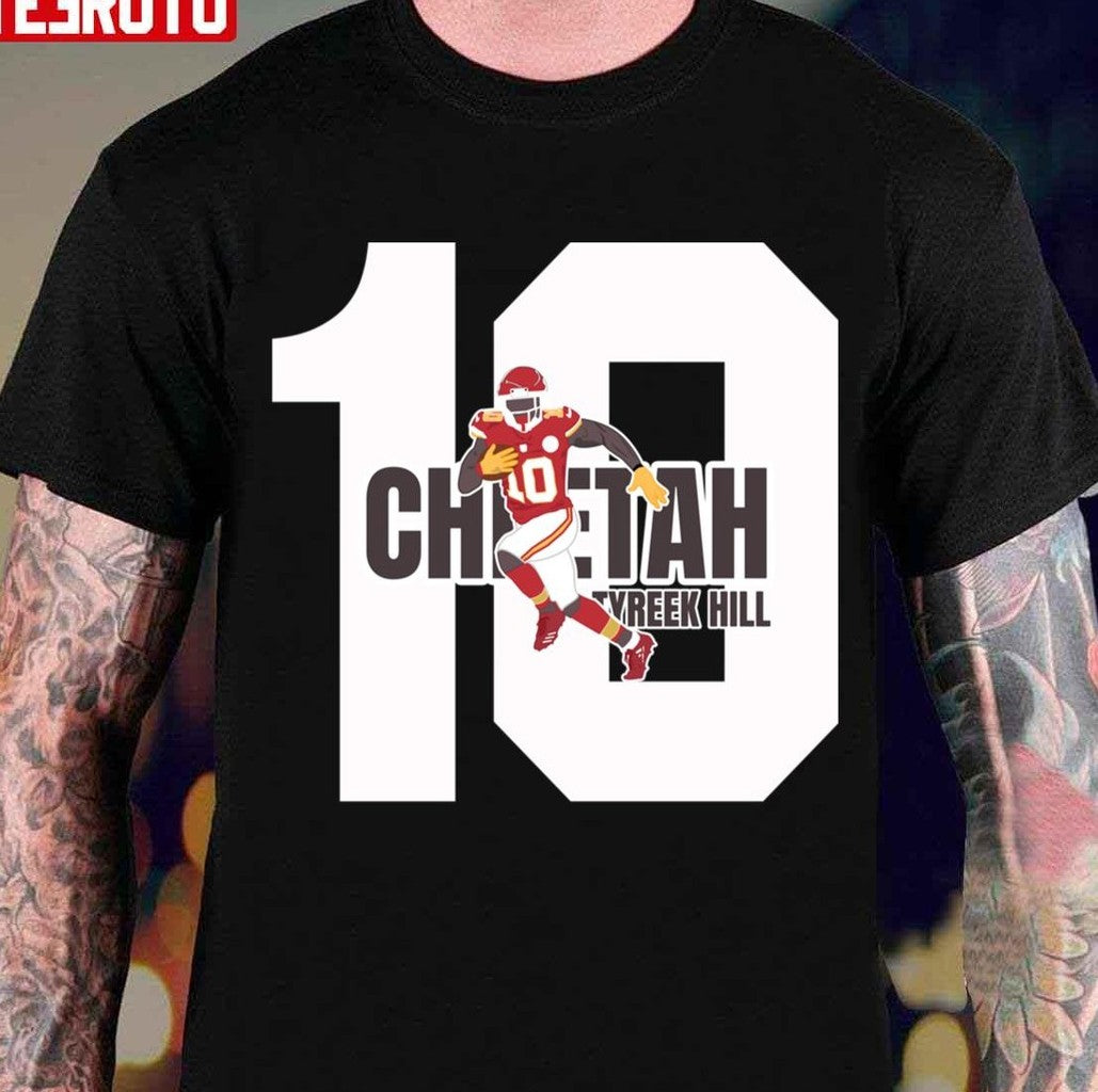 Number 10 Tyreek Hill Unisex T-shirt