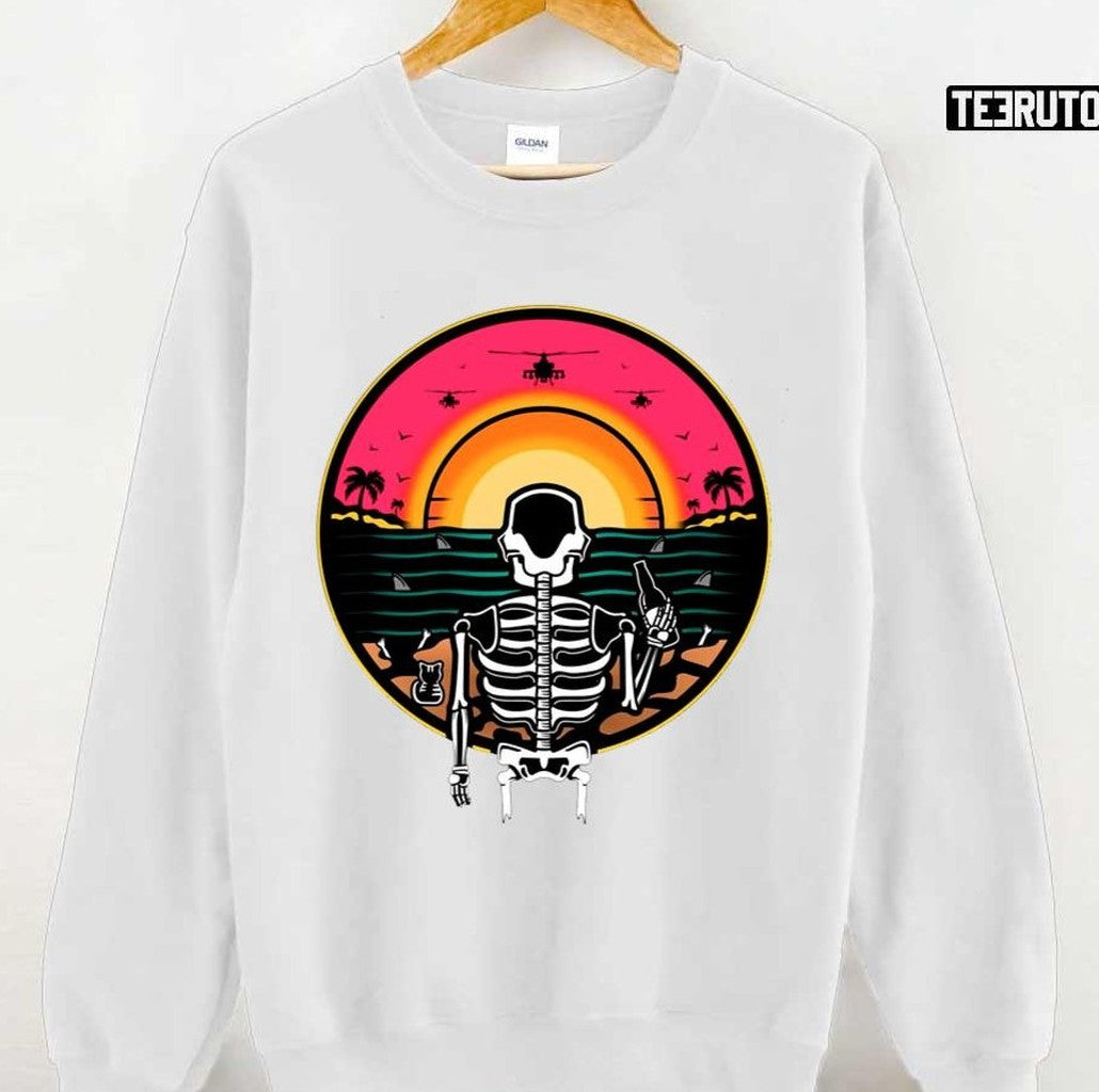 Pirate Seamless Black Unisex T-Shirt