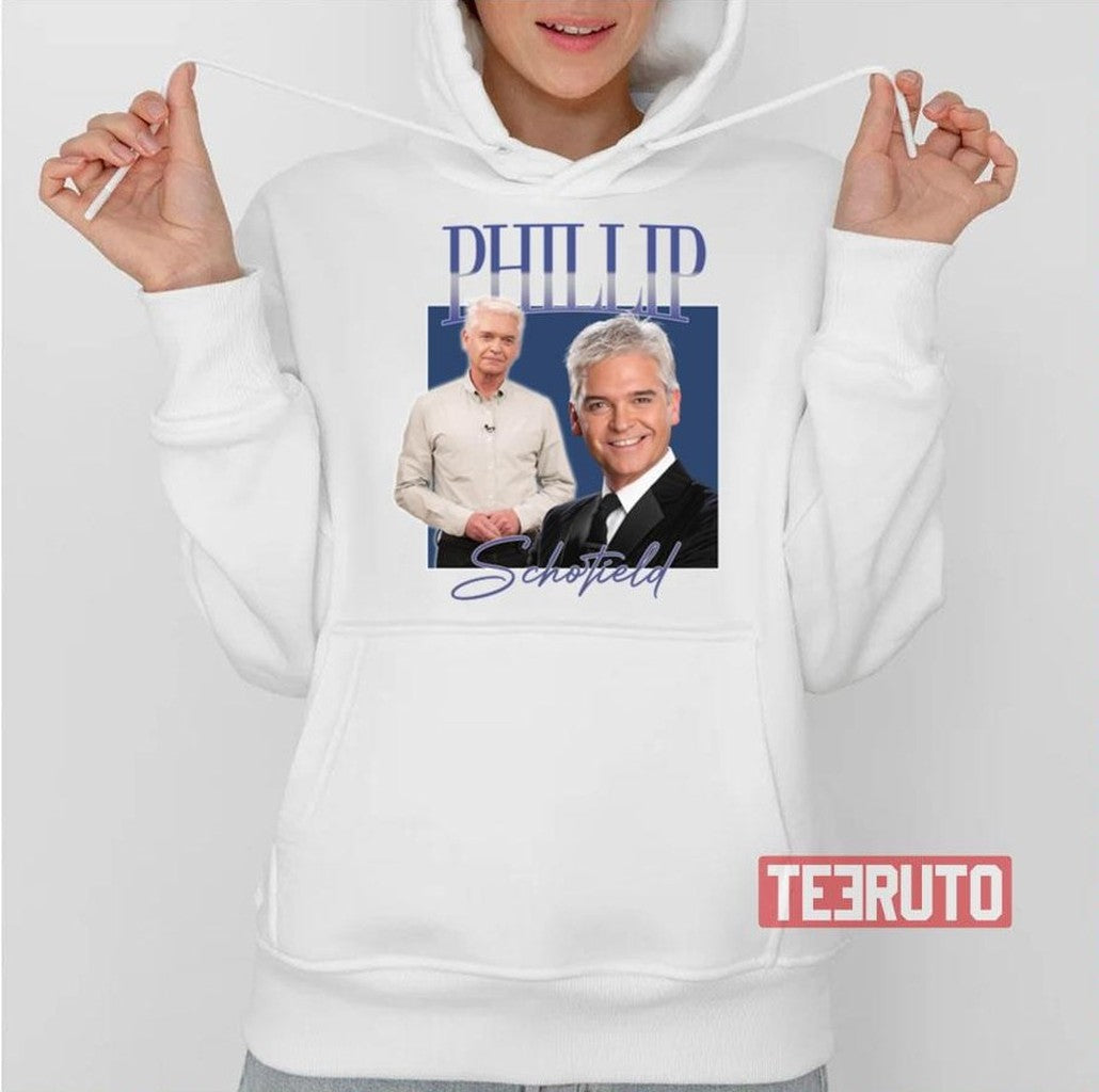 Phillip Schofield Collage Design Unisex T-Shirt
