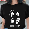 She Her Hers Band Unisex T-Shirt