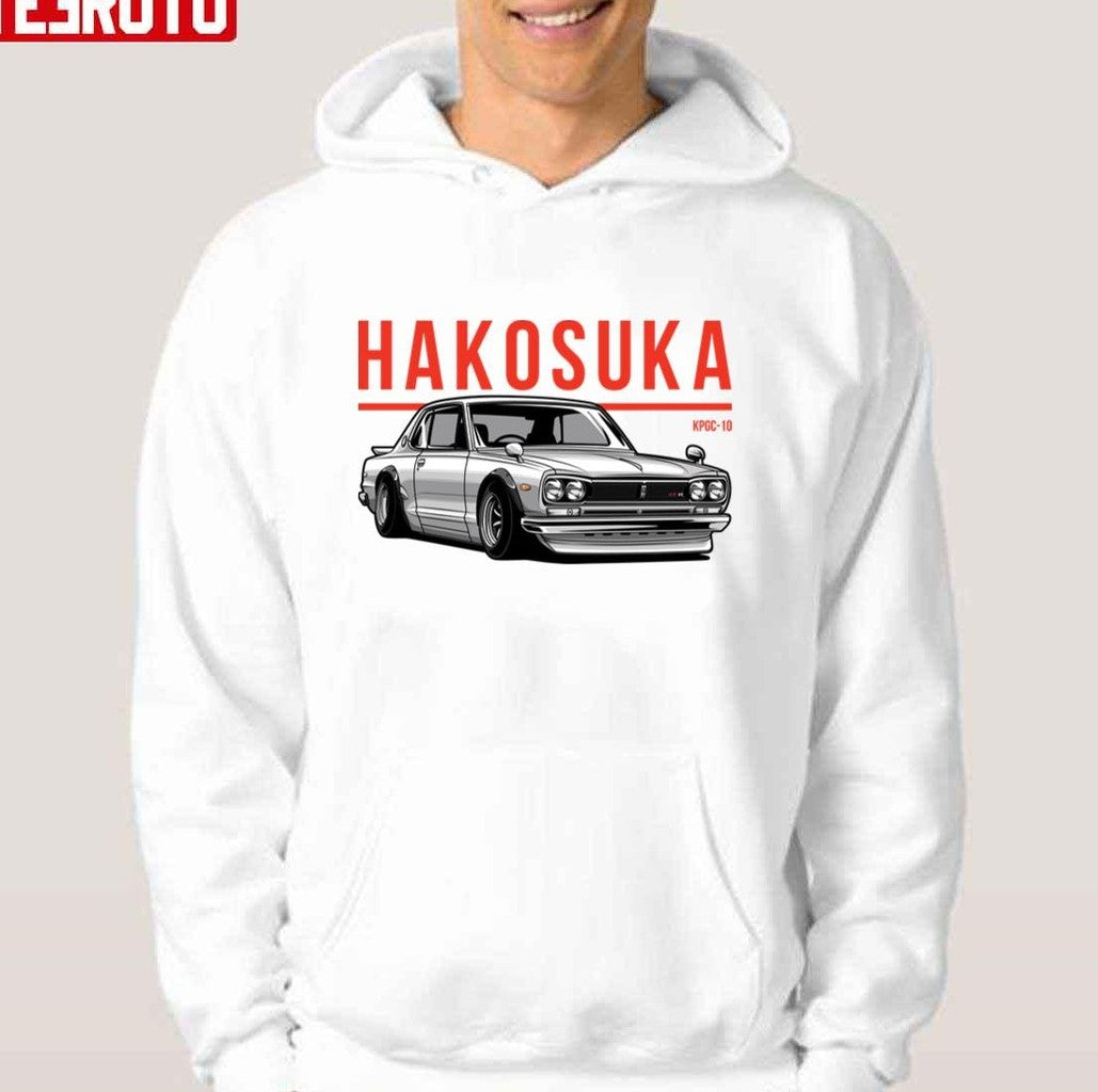 Nissan Skyline Hakosuka Gt R Kpgc 10 Unisex Hoodie
