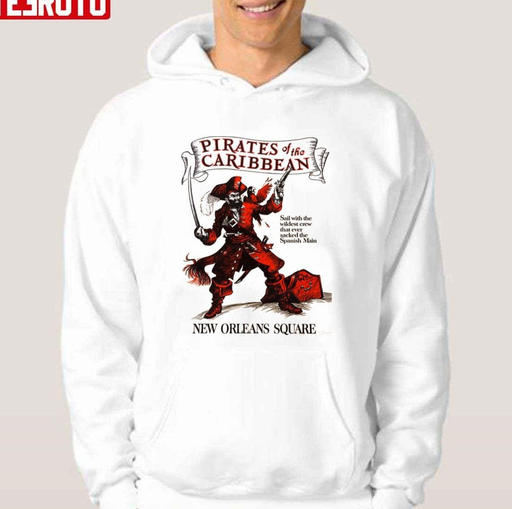 New Orleans Square Pirates Of The Caribbean Unisex T-Shirt