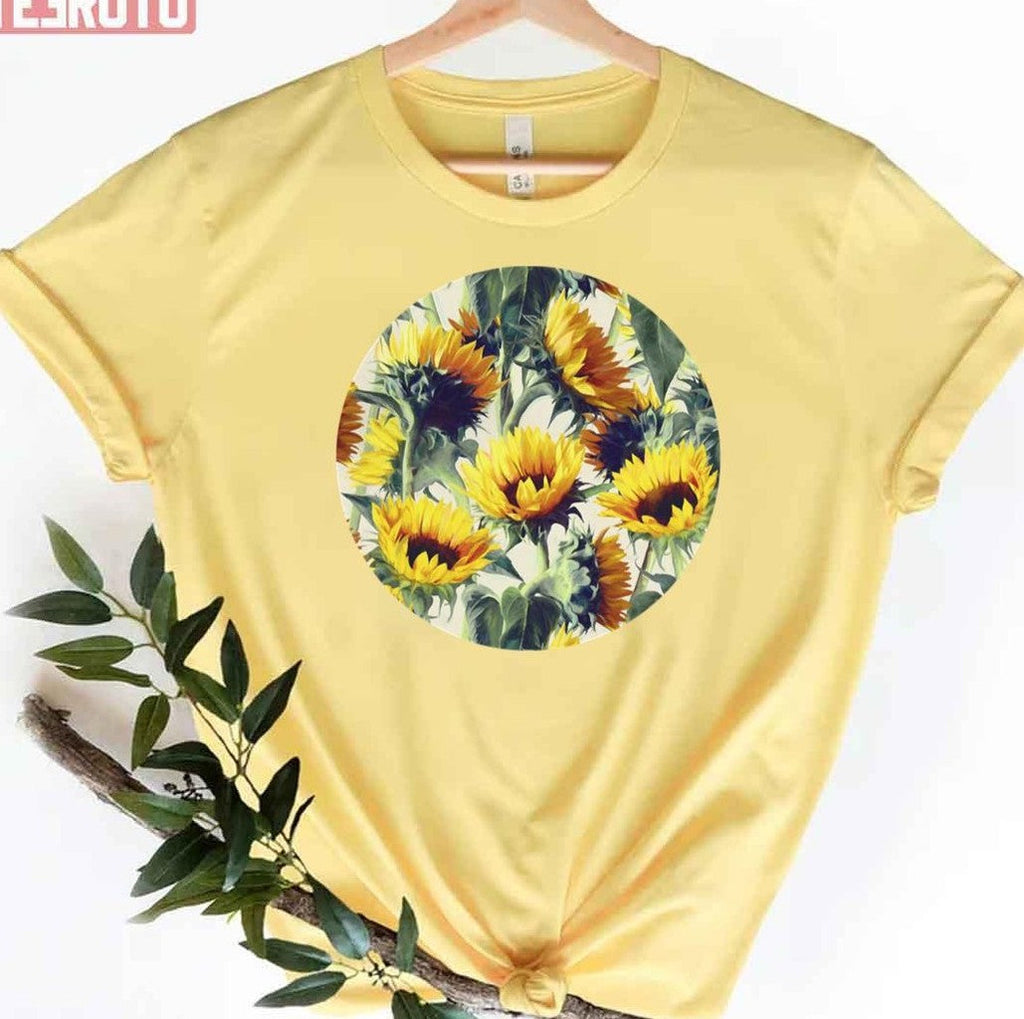 Sunflowers Forever Vintage Unisex T-Shirt