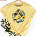 Sunflowers Forever Vintage Unisex T-Shirt