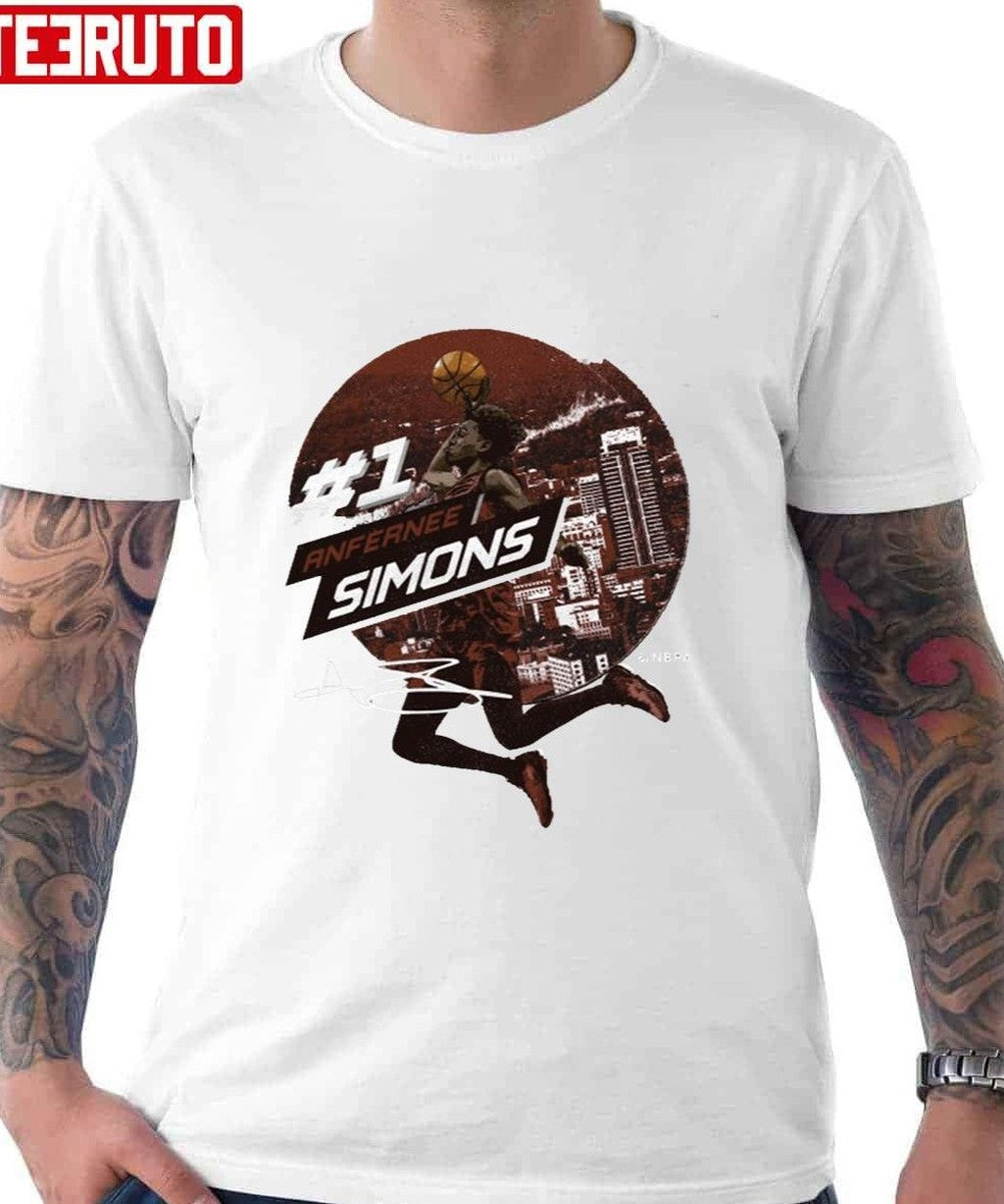 Anfernee Simons City Emblem Wht Unisex T-Shirt