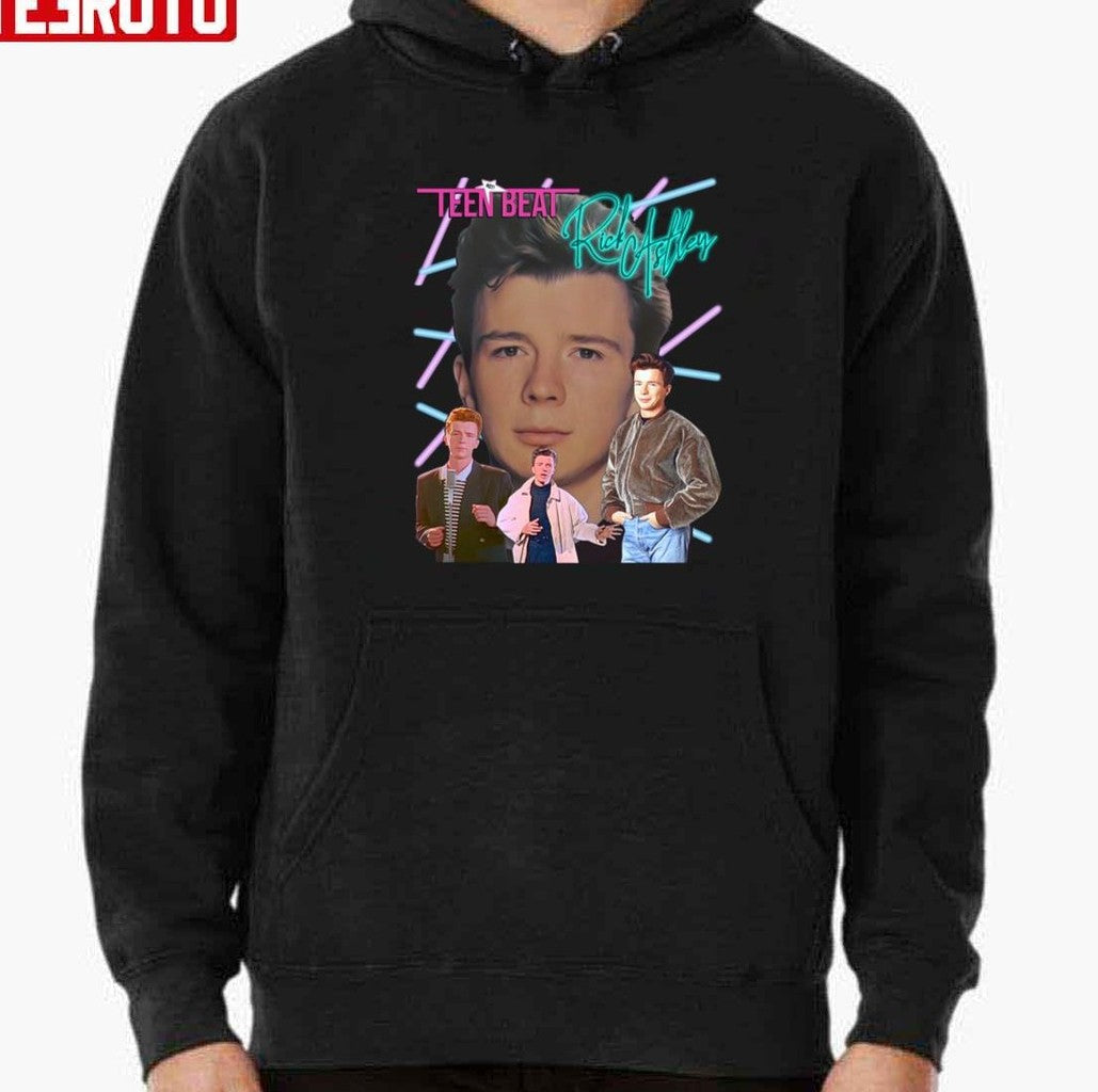 Teen Beat Fan Club Rick Astley Unisex T-Shirt
