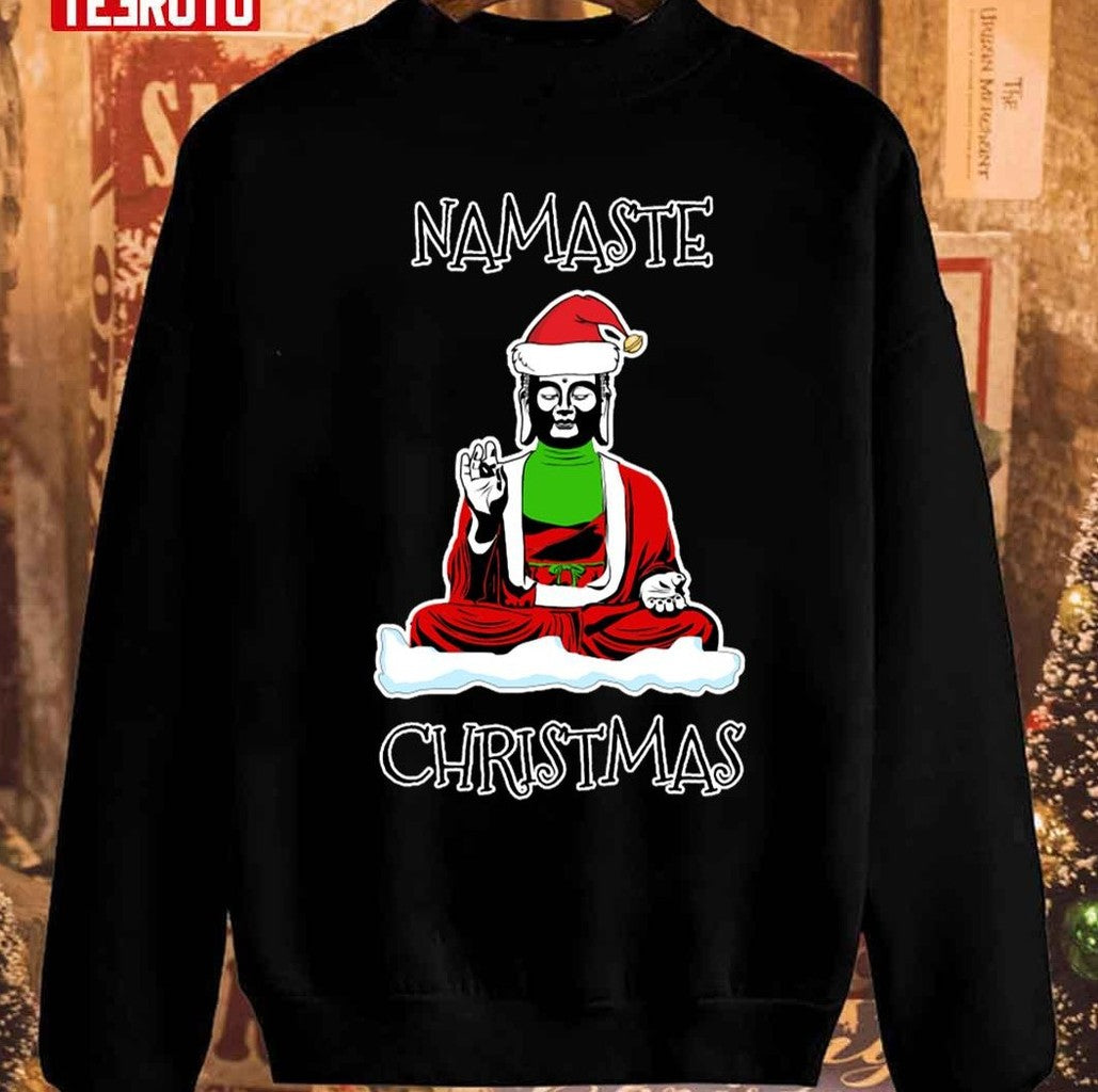 Namaste Christmas Unisex Sweatshirt