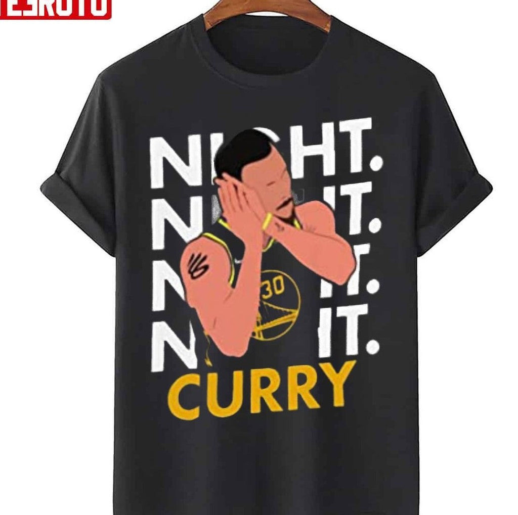 Night Night Curry Quote Design Unisex T-Shirt