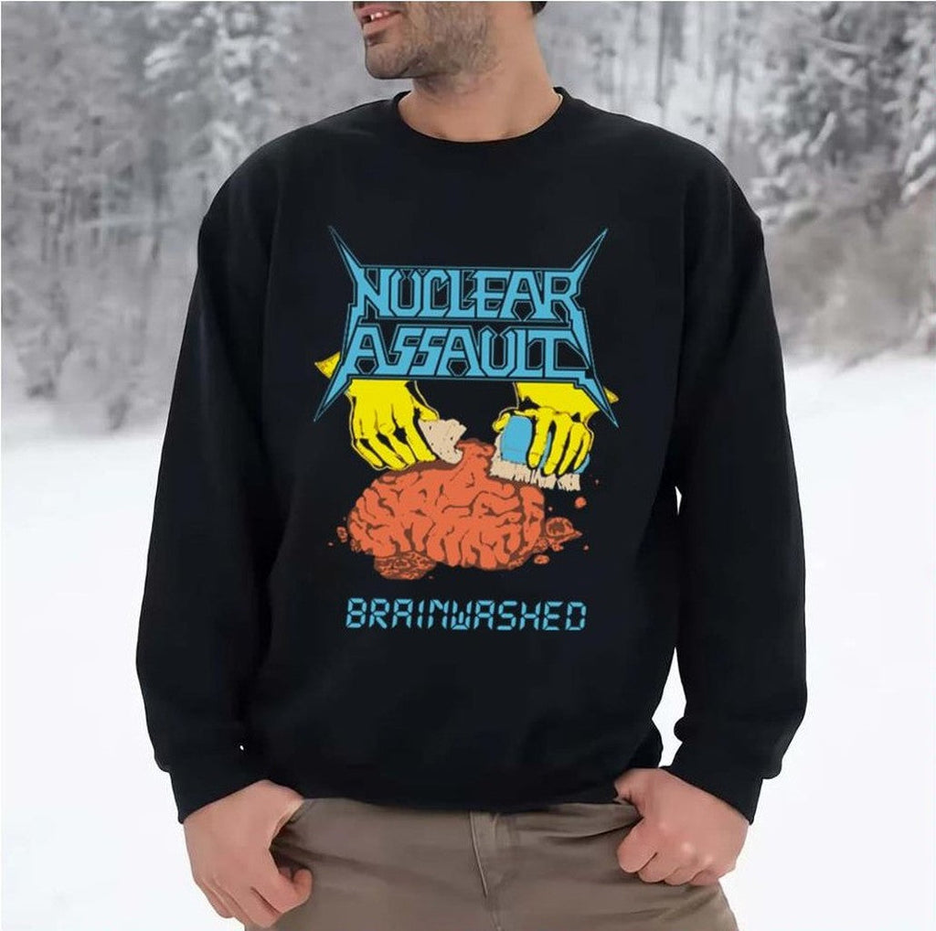 Nuclear Assault Brainwashed Premium Unisex Sweatshirt