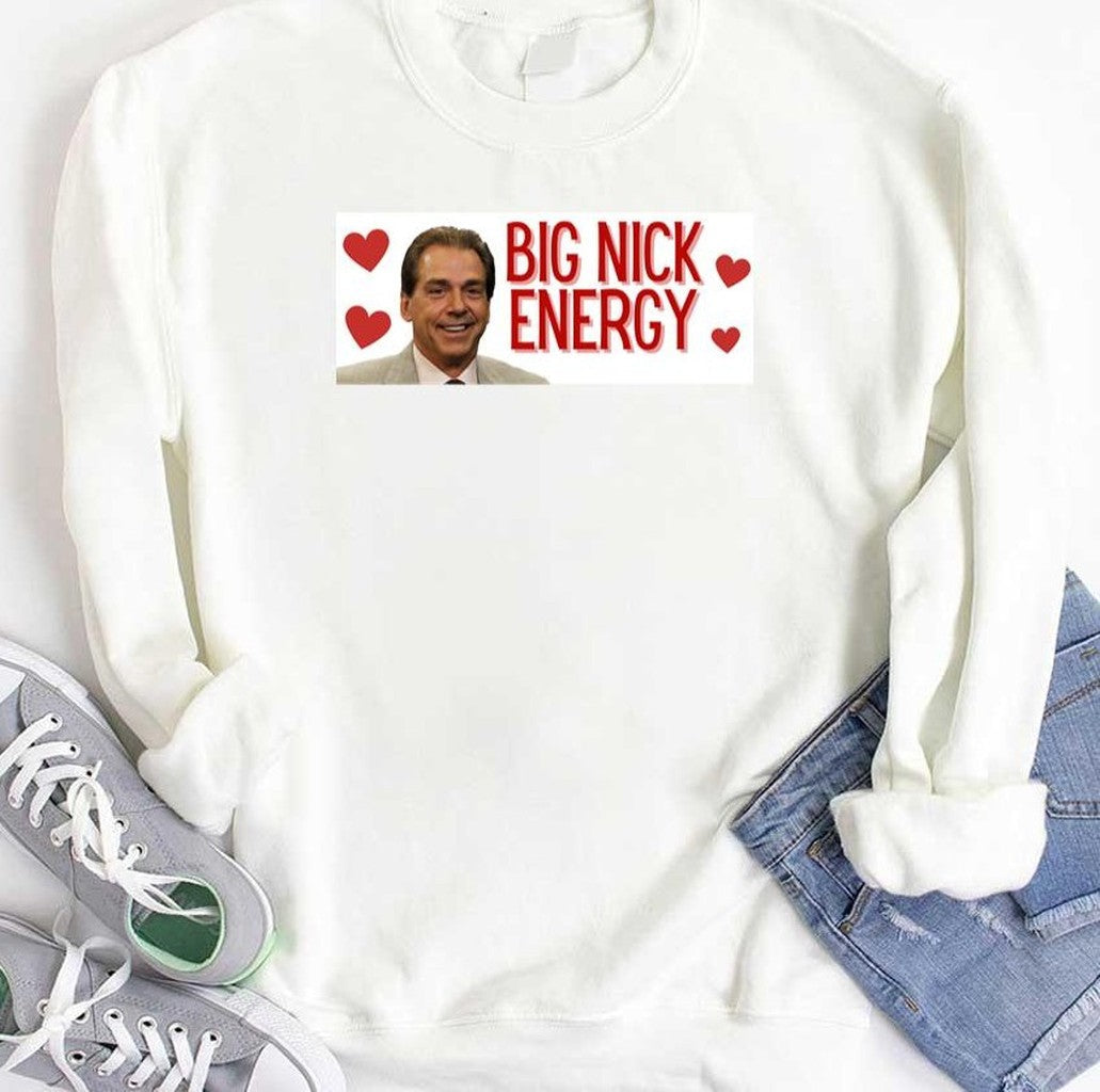Big Nick Energy Hearts Unisex T-Shirt