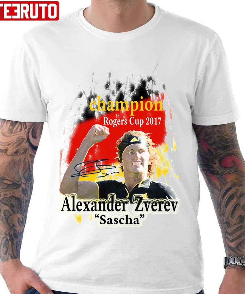 Sascha Zverev Champion Tennis Alexander Zverev Unisex T-Shirt
